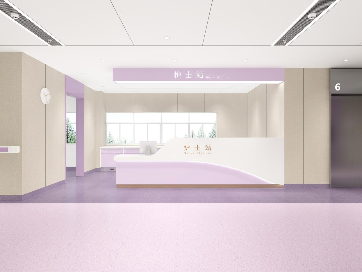 The material of the nurse station has a significant impact on the working environment, mainly reflected in the following aspects