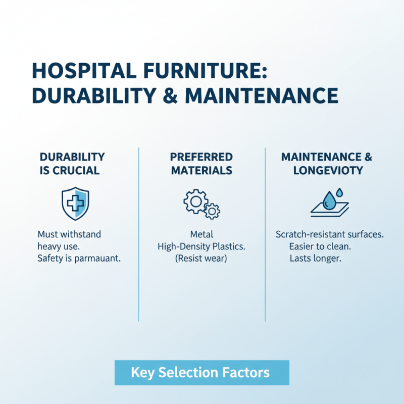 How to Choose Hospital Furniture for Optimal Patient Care?