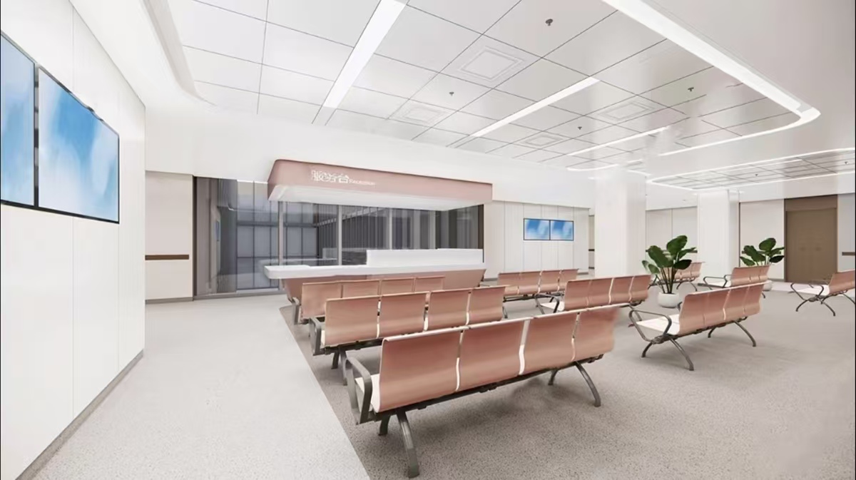 Modern Hospital Waiting Hall Design
