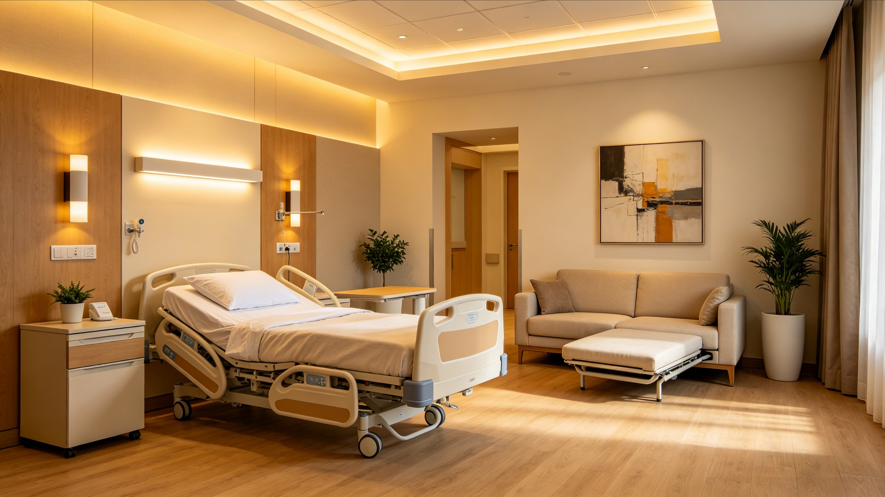 Medical Furniture Design Background