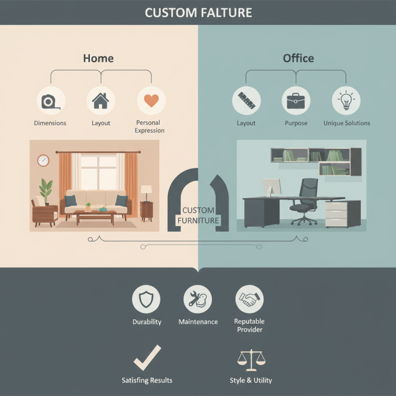 How to Choose Custom Furniture for Your Home or Office?