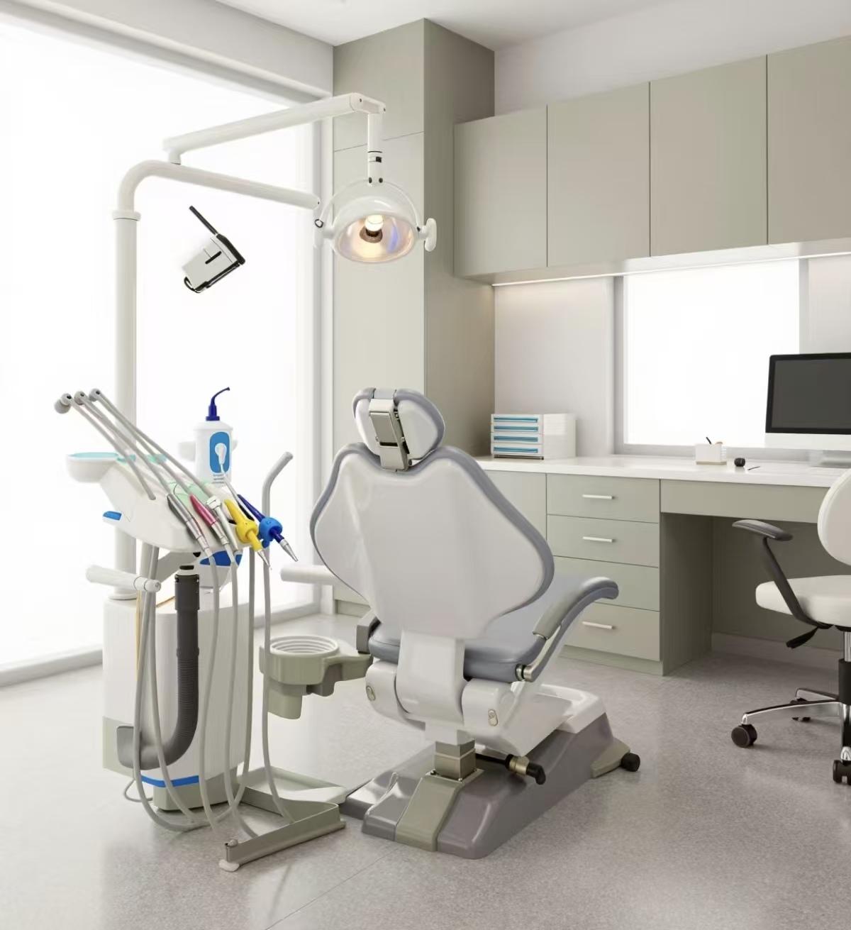 Professional and efficient dental consultation room