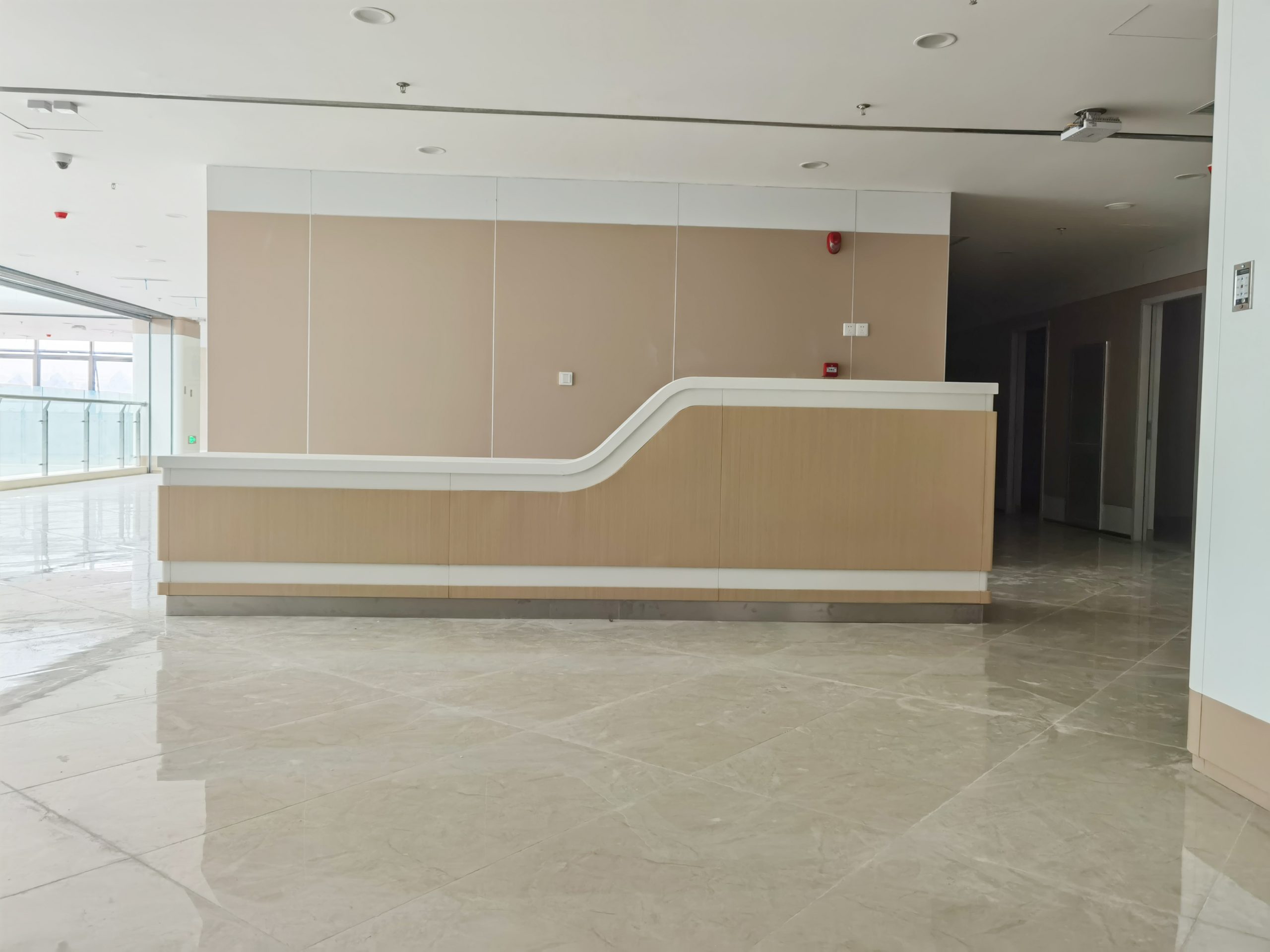 Leshan High-Tech Zone Hospital — Nursing Station Fit-Out — Medical Furniture