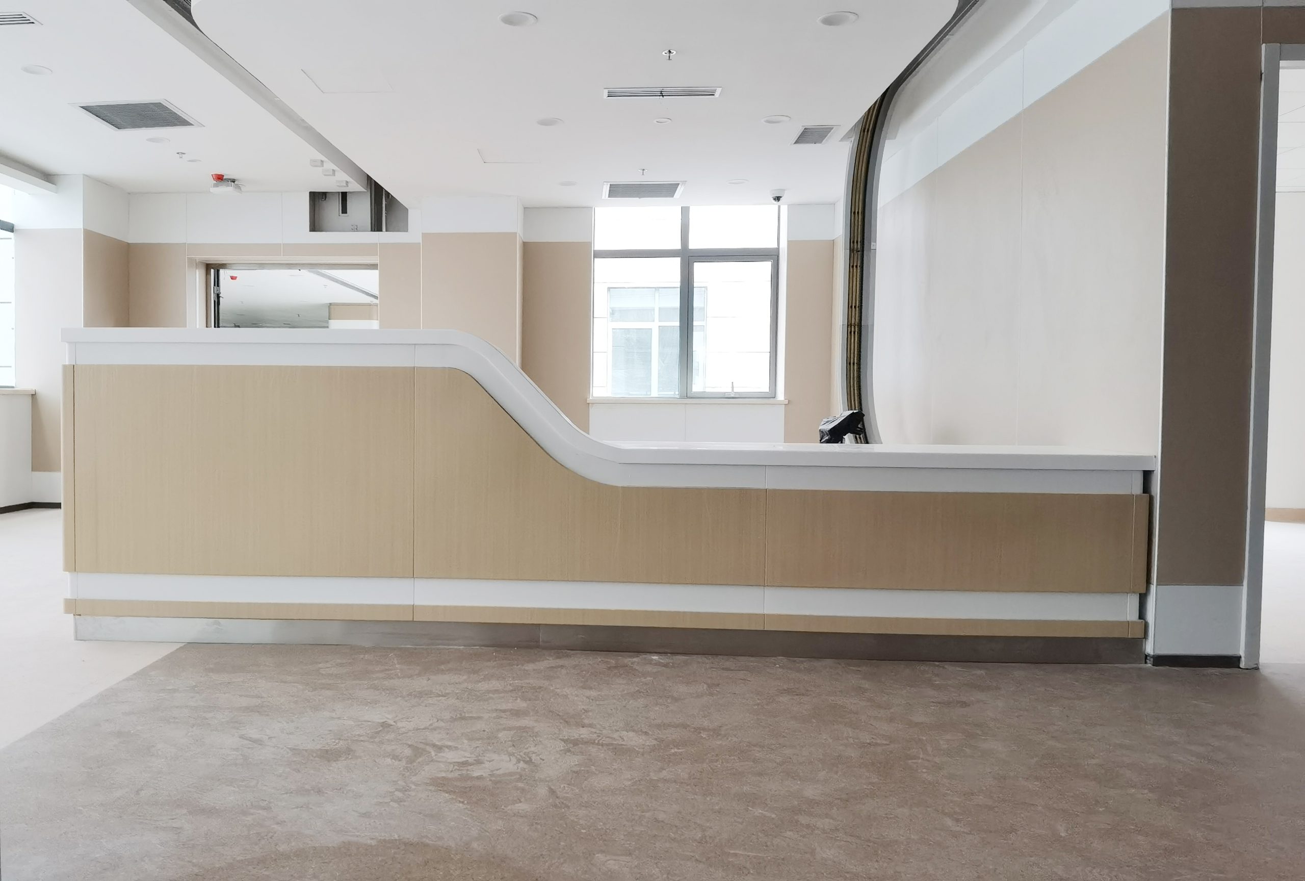 Leshan High-Tech Zone Hospital — Nursing Station Fit-Out
