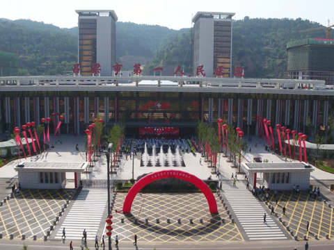 Lüliang Central Hospital — Comprehensive Medical Furniture Fit-Out